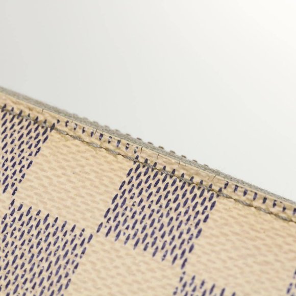 LOUIS VUITTON Damier Azur Zippy Wallet Long Wallet LV Auth th3350 - Picture 11 of 16